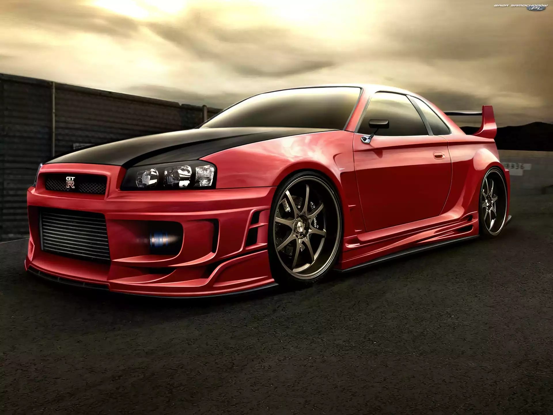 Nissan, GTR, Optyczny, Tuning