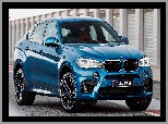 BMW X6 M, Druga generacja, Niebieskie, F16